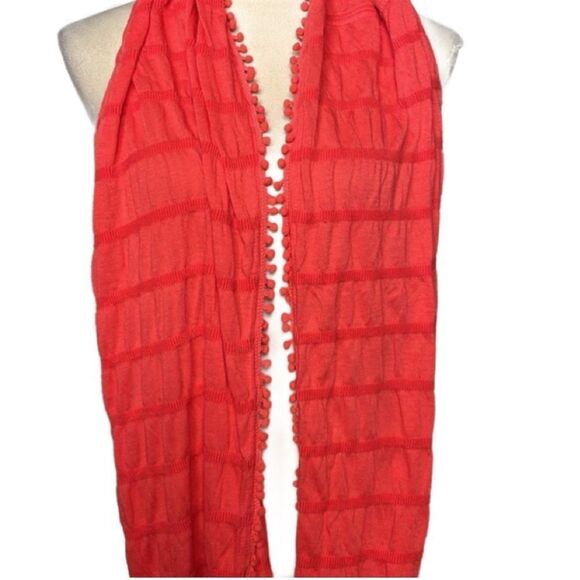 J. Crew Coral Colored Women's Infinity Scarf (One Size) - Picture 5 of 9